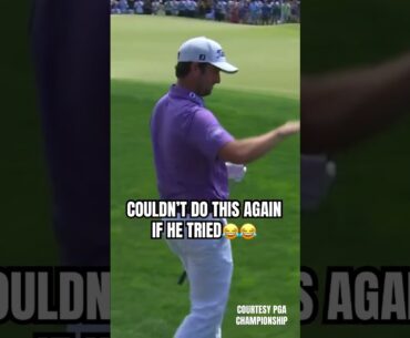 Davis Riley with a DUNK for birdie! #pga #pgachampionship #golf #golfnetwork #golftournament