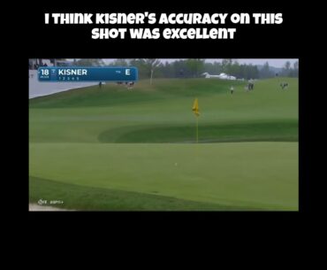 Kevin Kisner Hits Great Shot! #golf #kevinkisner #pgatour