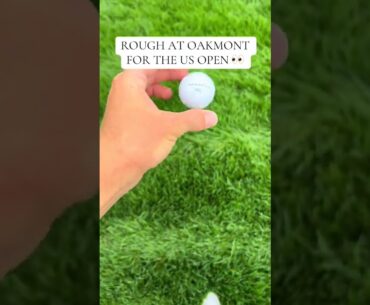Golfers could be in for a "rough" time at Oakmont 😅