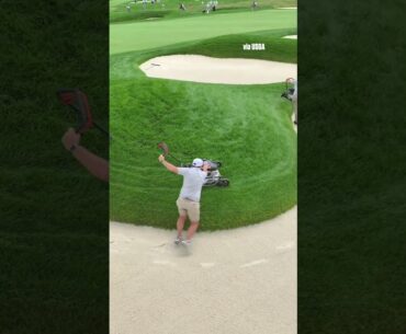 Look at this guy mo at Oakmont ahead of the U.S. Open! 😅