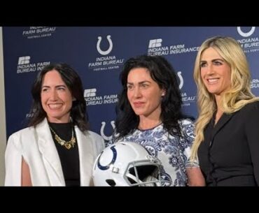 Indianapolis Colts - Carlie Irsay-Gordon running team a very good thing! Haliburton “I’m fine!”