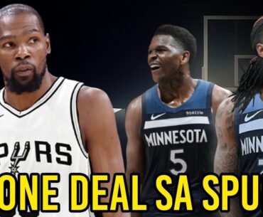 Kevin Durant sa Spurs Done Deal na?! | INAYAWAN si Anthony Edwards na MAKASAMA