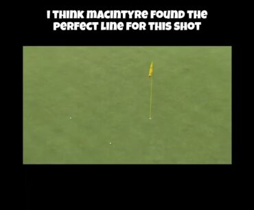 Robert MacIntyre Hits Stunning Approach Shot! #golf #robertmacintyre #pgatour