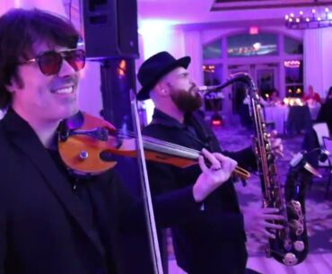 Hybrid Band at Rivercrest Golf Club - Allie & Kevin's wedding w  Fitzy, Frank & Alex