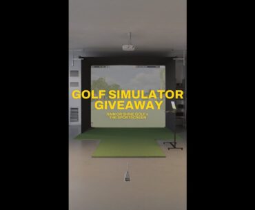 Golf Simulator Giveaway!