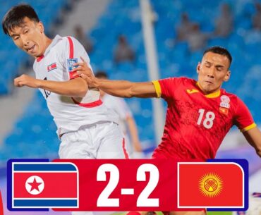 Entertaining comeback in vain | DPR Korea - Kyrgyz Republic | Highlights #AsianQualifiers Road To 26