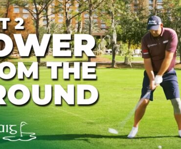 Power From the Ground -- Part 2 | Ground Force Reactions | Padraig Harrington