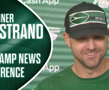 Jets OC Tanner Engstrand praises Justin Fields and Garrett Wilson