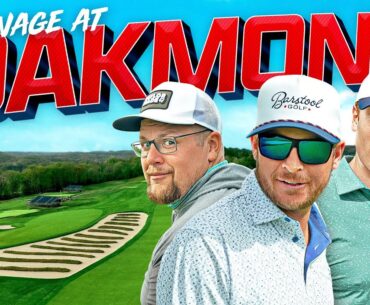 We Played Oakmont From 7,500 Yards In U.S. Open Conditions | Stroke Play