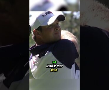 Top 5 Greatest Patrick Reed Shots! #shorts