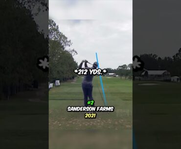 Top 5 Greatest Sahith Theegala Shots! #shorts