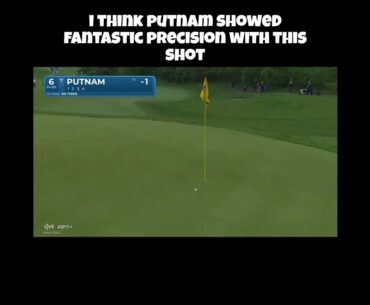Andrew Putnam Hits Incredible Approach Shot! #golf #andrewputnam #pgatour