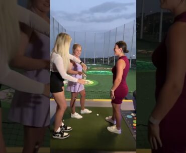 When ur friends say they’re going to & u invite urself… 🤗⛳️😂 #golf #golfbabes #topgolf #golfer