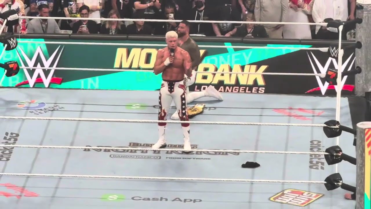 Unseen Footage of Jey Uso, Cody Rhodes, Logan Paul & John Cena Off Air after WWE MITB 6/7/25 Unseen Footage of Jey Uso, Cody Rhodes, Logan Paul & John Cena Off Air after WWE MITB 6/7/25