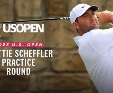 2025 U.S. Open: Scenes from Scottie Scheffler’s Monday Practice Round at Oakmont