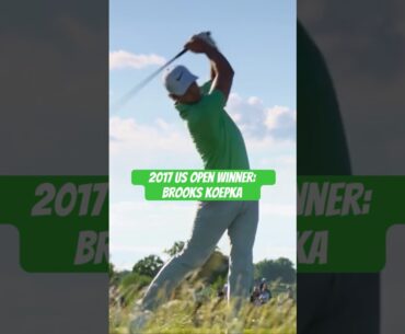 2017 US Open winner Brooks Koepke Swing #brookskoepka  #usopengolf #usga