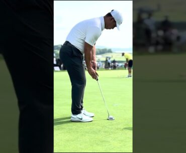Tom Kim Prepares For Oakmont's Greens Ahead Of The 2025 US Open