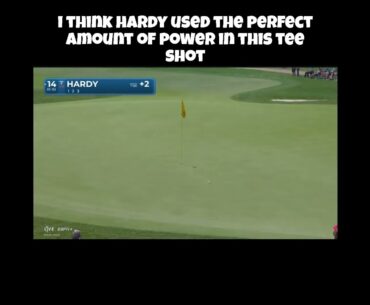 Nick Hardy Hits Outstanding Tee Shot! #golf #nickhardy #pgatour