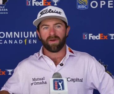 Cameron Young Recaps Performance at 2025 RBC Canadian Open | Post-Tournament Interview