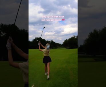 +1 🎀🤭💕 #golfgirl #golf #golfswing #golflife #golfgirls #horseshoebay #texasgolf #par4