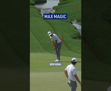 Max Homa's MAGNIFICENT chip-in! 😱