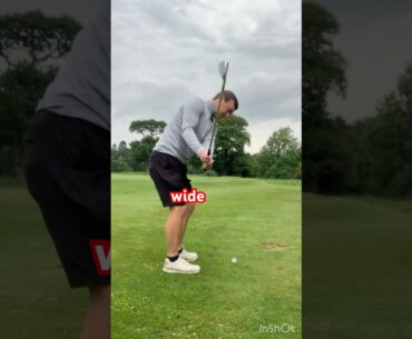 WIDE TO NARROW (Short Game Tips) #golf #golfgame #golfnetwork #golfswing #playersdistance #golftips