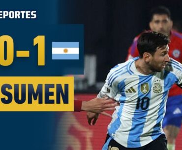😳😯 ARGENTINA NO PERDONA | Chile 0-1 Argentina | Eliminatorias Sudamericanas| HIGHLIGHTS