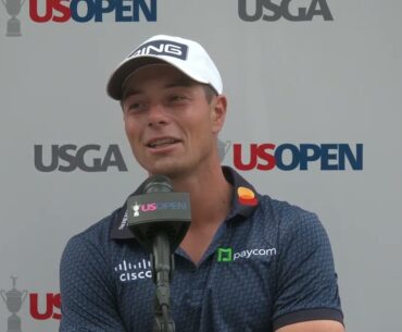 Victor Hovland enjoys the Challenge of Oakmont Country Club