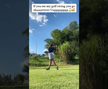 Jumping on the challenge for fun🥰⛳️  #rwandanwomen #worldrecordholder #golf #golfbabe #golfswing