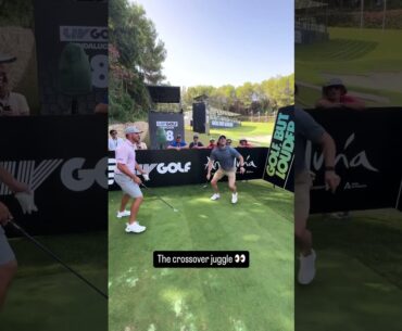 He made that look so easy @brysondechambeau @CrushersGC @11GarethBale #shorts #livgolf