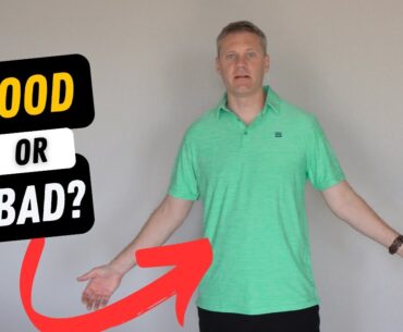 Any Good? Three Sixty Six Golf Shirts for Men - Dry Fit