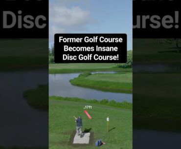 Old Golf Course Now An Incredible Disc Golf Course! ⛳️🥏 #discgolf