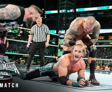 FULL MATCH: Logan Paul vs. Randy Orton vs. Kevin Owens | U.S. Title Match: WrestleMania XL Sunday