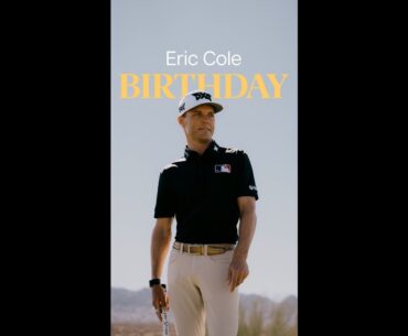 A Birthday Shout-out to PGA TOUR Pro Eric Cole 🎂 | PXG #shorts