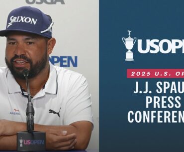 J.J. Spaun: 2025 U.S. Open Press Conference | Round 1