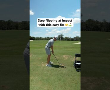 Flipping At Impact Is Costing You Distance - Here’s The Fix 🤝⛳️