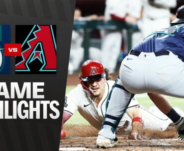 Mariners vs. D-backs Game Highlights (6/9/25) | MLB Highlights