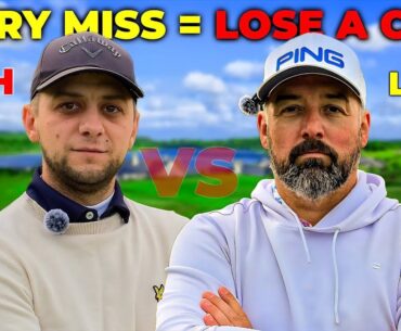 Lose a Club Every Miss! 3 Hole Golf Challenge | AverageGolfers