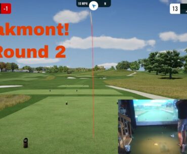 Live SIM Golf - TIPS Tour - *MAJOR* - Oakmont CC on SGT | Round 2 of 3 | TBooms & Swing Yard