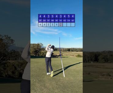 9 Holes in 60 Seconds! 🔥😎 #golf #golfswing