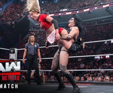 FULL MATCH: Liv Morgan vs. Rhea Ripley | Women’s World Title Match: Raw on Netlflix premiere
