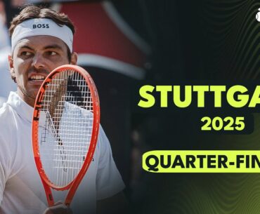 Shelton vs Lehecka; Zverev, Fritz, Auger-Aliassime & More | Stuttgart 2025 Quarter-Final Highlights