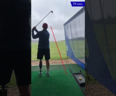 ONE LEG & a GOLF content creator?! ⛳️👀 #shorts #golf