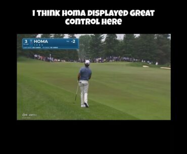Max Homa Hits Exceptional Approach Shot! #golf #maxhoma #pgatour
