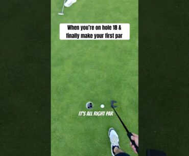POV: You Finally Make Par On The Last Hole, Where Was That All Day? #golf #putt #pov #golfislife