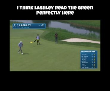 Nate Lashley Makes Stunning Par Putt! #golf #natelashley #pgatour