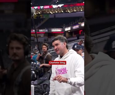 Bubba Watson brought a gift for Caitlin Clark 🙌 (via indianafever/IG)