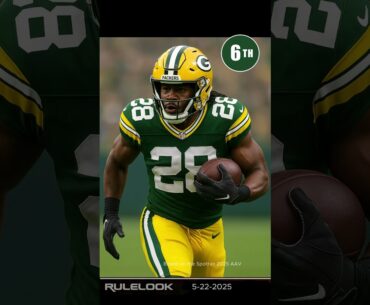 12 HIGHEST-PAID #NFL #RUNNINGBACKS (2025) per #AAV via #Spotrac #Rulelook #RB