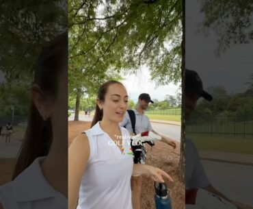 Very realistic golf vlog 🤭 #vlog #golfvlog #golfing #shorts #golf #golfgirls #dayinmylife