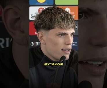 Alejandro Garnacho speaks about his future at Man United 🔴